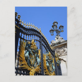 バッキンガム・パレス・ゲイツ、ロンドン英国はがき ポストカード