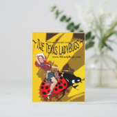 バッキングバグの女性のカーボーイ付きTLBはがき ポストカード (スタンド正面)