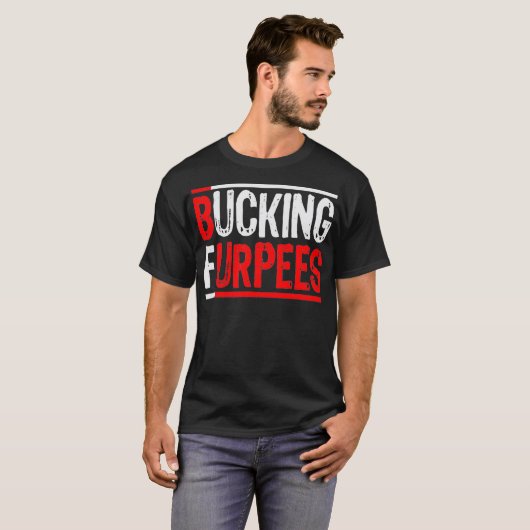 バッキングファーペスバーピーズトレーニングマニアストギフト Tシャツ (正面フル)