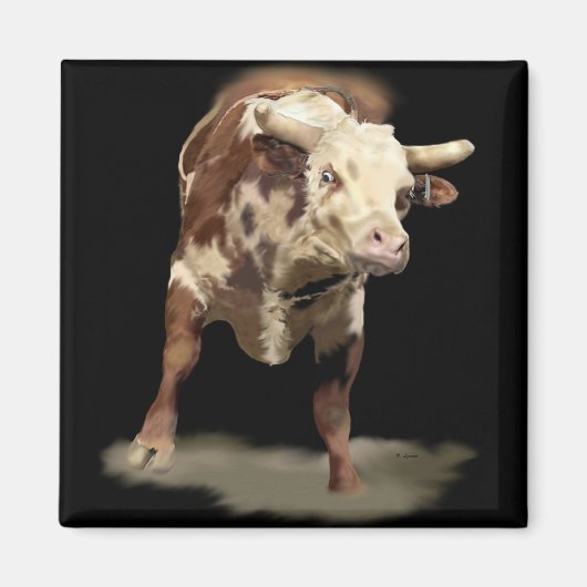 バッキング・ブル マグネット (正面)