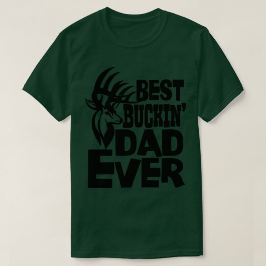 バッキン最高のパパエバー Tシャツ (デザイン正面)