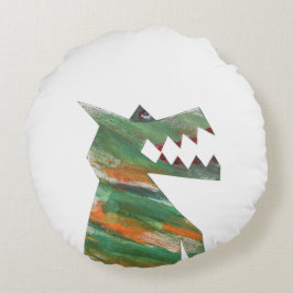 バッキーとスナッパー ラウンドクッション