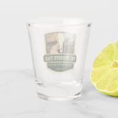 バッキートレイル(B) ショットグラス (裏面)