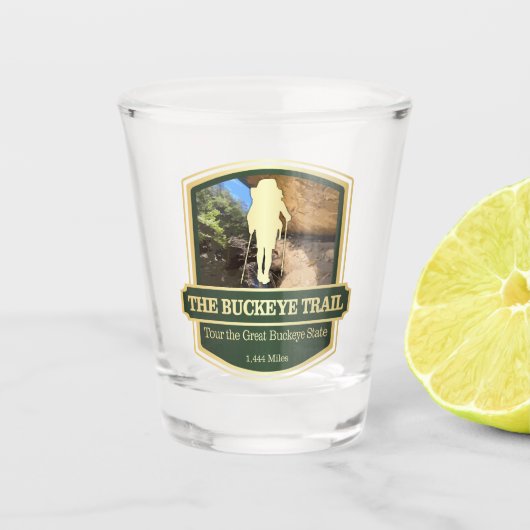 バッキートレイル(B) ショットグラス (正面)