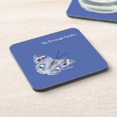 バッキーバタフライコースターinブルー コースター (左側)