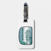 バッキーレイクオハイオディアー ラゲッジタグ (裏面縦)