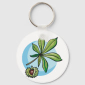 バッキー植物 キーホルダー (裏面)