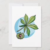 バッキー植物 招待状 (正面)