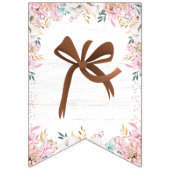 バックかドーか？赤ちゃんシャワーのリビール バンティングフラッグ (第2の旗)