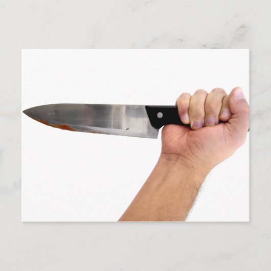 バックで刺されてこれに値します ポストカード (正面)