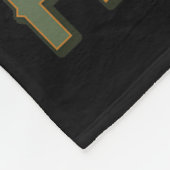 バックとのまわりに見つけ出すトランプおもしろい迷彩柄狩り フリースブランケット (角)