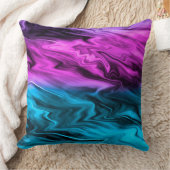 バックぼやけグランド・クリムゾン・ブルー クッション (ブランケット)