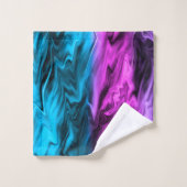 バックぼやけグランド・クリムゾン・ブルー バスタオルセット (ウォッシュタオル)