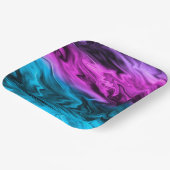 バックぼやけグランド・クリムゾン・ブルー ペーパープレート (傾斜あり)