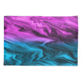 バックぼやけグランド・クリムゾン・ブルー 枕カバー (裏面)