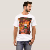 バックやる気を起こさせるTシャツ Tシャツ (正面フル)