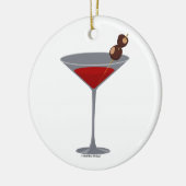 バックアイズのマルティーニのクリスマスのオーナメント セラミックオーナメント (左)