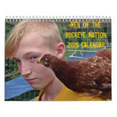 バックアイズの国家2015のカレンダーの人 カレンダー (カバー)