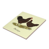 バックアイズの鶏 タイル (側面)