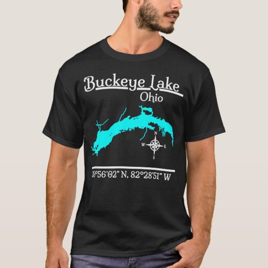 バックアイ湖オハイオ Tシャツ (正面)