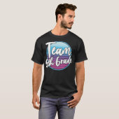 バックアットスクールホームスクールの分隊または先生の周り Tシャツ (正面フル)
