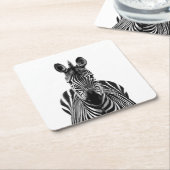 バックアップ計画III スクエアペーパーコースター (アングル)