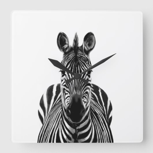 バックアップ計画III スクエア壁時計 (正面)