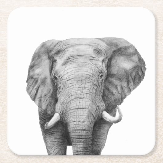 バックアップ計画IV スクエアペーパーコースター (正面)