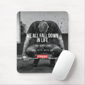 バックアップ – トレーニング やる気を起こさせる マウスパッド (マウス)