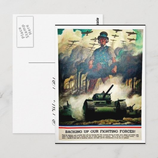 バックアップ ポストカード (正面/裏面)