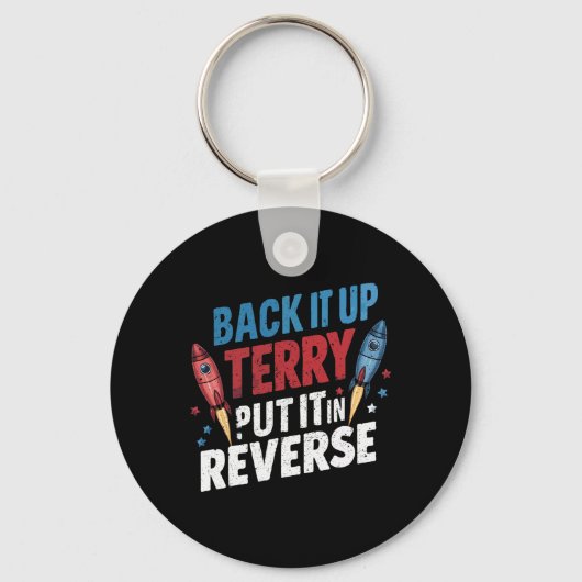バックアップTerryを逆火打ち4番目の キーホルダー (正面)