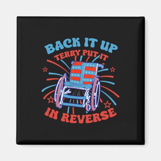 バックアップTerryを逆火打ち4番目の マグネット (正面)