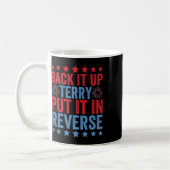 バックアップTerryを逆花火に入おもしろいれ4th コーヒーマグカップ (左)