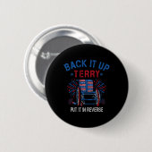 バックアップTerryを逆花火に入おもしろいれ4th 缶バッジ (正面&裏面)