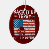 バックアップTerry逆火に入おもしろいれ セラミックオーナメント (右)