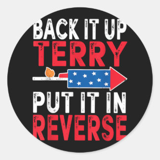 バックアップTerry 7月のPatの4番目の逆に置く ラウンドシール