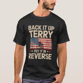 バックアップTerry 7月4日裏に置く Tシャツ