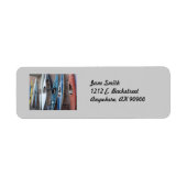 バックアラカヤック ラベル (正面)