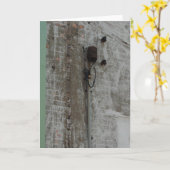 バックアリー カード (黄色い花)