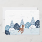 バックアンドサンベビーシャワー招待状 招待状 (裏面)