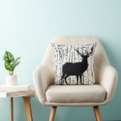 バックアンドドエディア樺の木フォレスト装飾用クッション クッション (椅子)