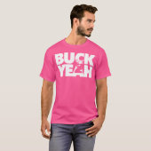 バックイェーおもしろいディア狩りプン Tシャツ (正面フル)