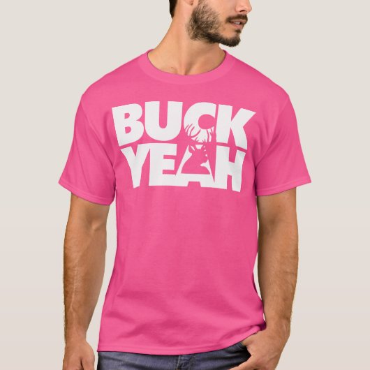 バックイェーおもしろいディア狩りプン Tシャツ (正面)