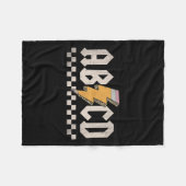 バックインクラス初日新学期先生Stu フリースブランケット (正面(横))