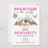 バックインザウッズキャンプバチェロレッテ 招待状 (正面)