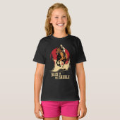バックインザサドル – 競馬 Tシャツ (正面フル)