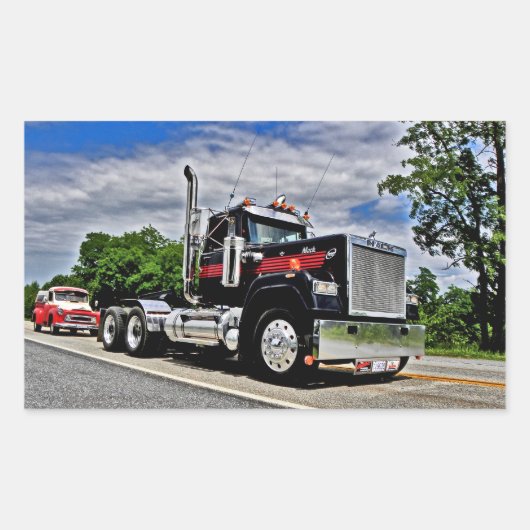 バックインブラックスーパーライナーのシール 長方形シール (正面)