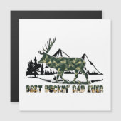 バックイン最高のパパエバー – ウッドランドのカモフラージュシカ (正面/裏面)