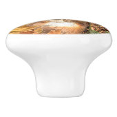 バックイン迷彩柄ホワイトテールディアー セラミックノブ (側面)