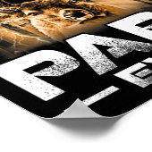 バックイ最高のンのパパエバーシャットディアー狩りバッキング ポスター (角)